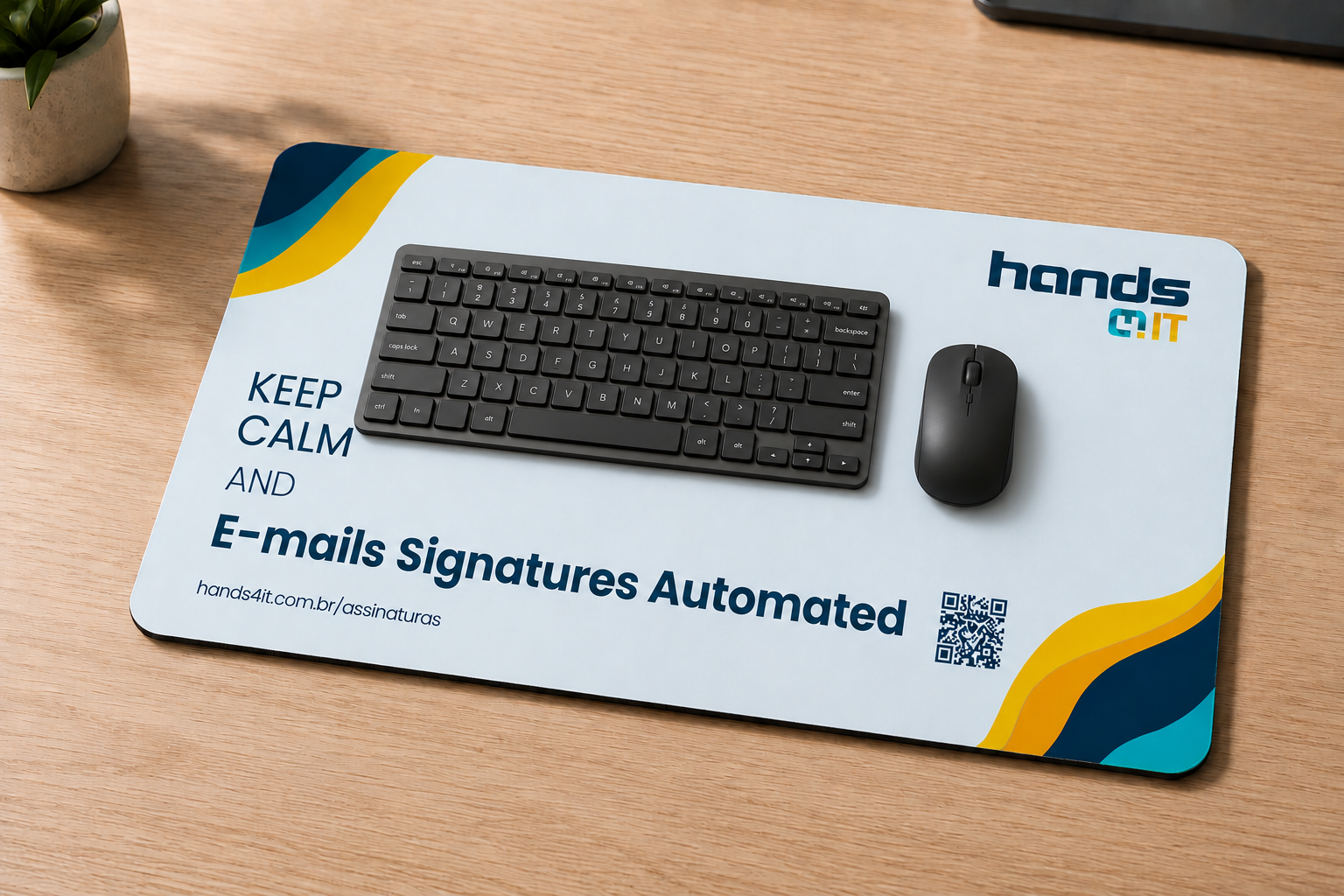 Mousepad Hands4IT